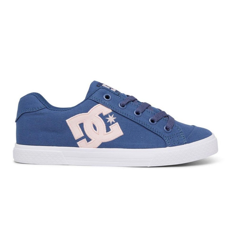 DC Shoes Chelsea Schoenen Dames Donkerblauw Roze | GKV80V-903