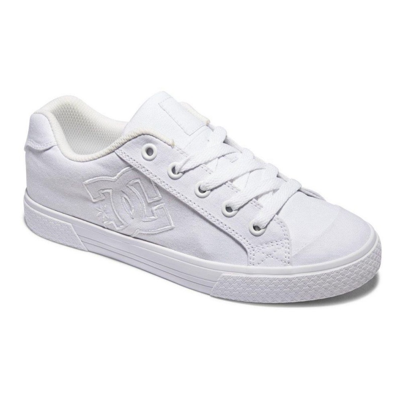 DC Shoes Chelsea Schoenen Dames Wit | AZA45Z-636