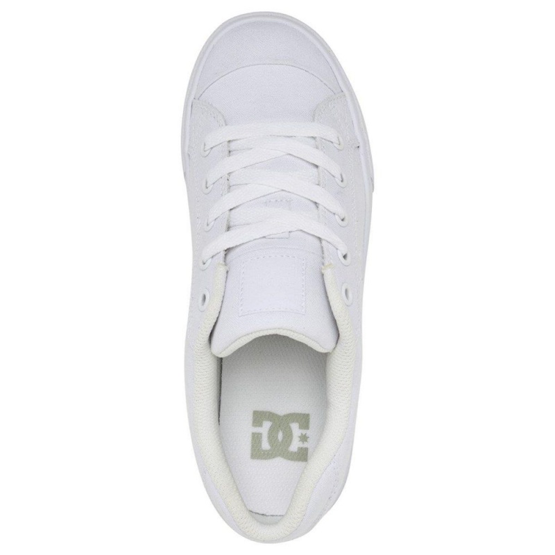 DC Shoes Chelsea Schoenen Dames Wit | AZA45Z-636