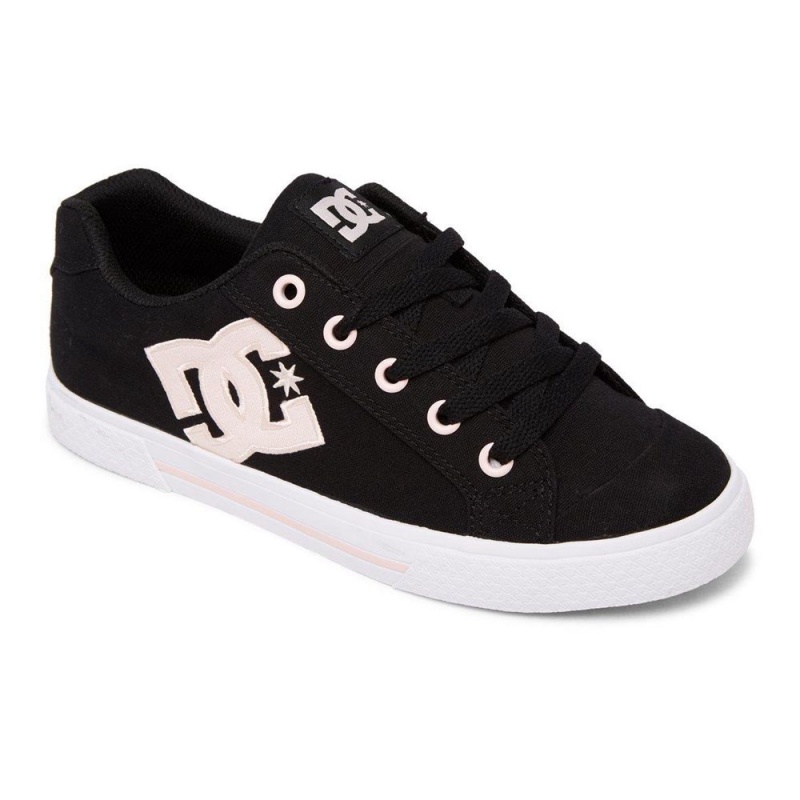 DC Shoes Chelsea Schoenen Dames Zwart Roze | QXF76Y-560