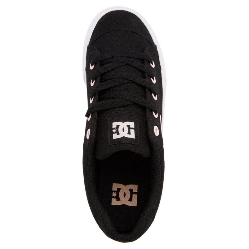 DC Shoes Chelsea Schoenen Dames Zwart Roze | QXF76Y-560