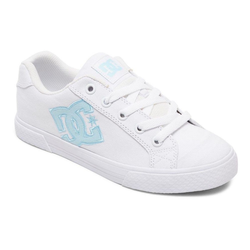 DC Shoes Chelsea TX Schoenen Dames Wit Blauw | HGE16Y-602