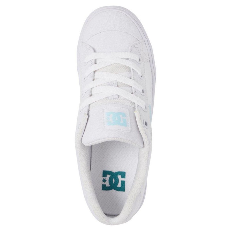 DC Shoes Chelsea TX Schoenen Dames Wit Blauw | HGE16Y-602