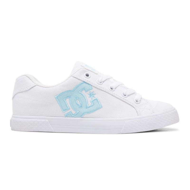 DC Shoes Chelsea TX Schoenen Dames Wit Blauw | HGE16Y-602