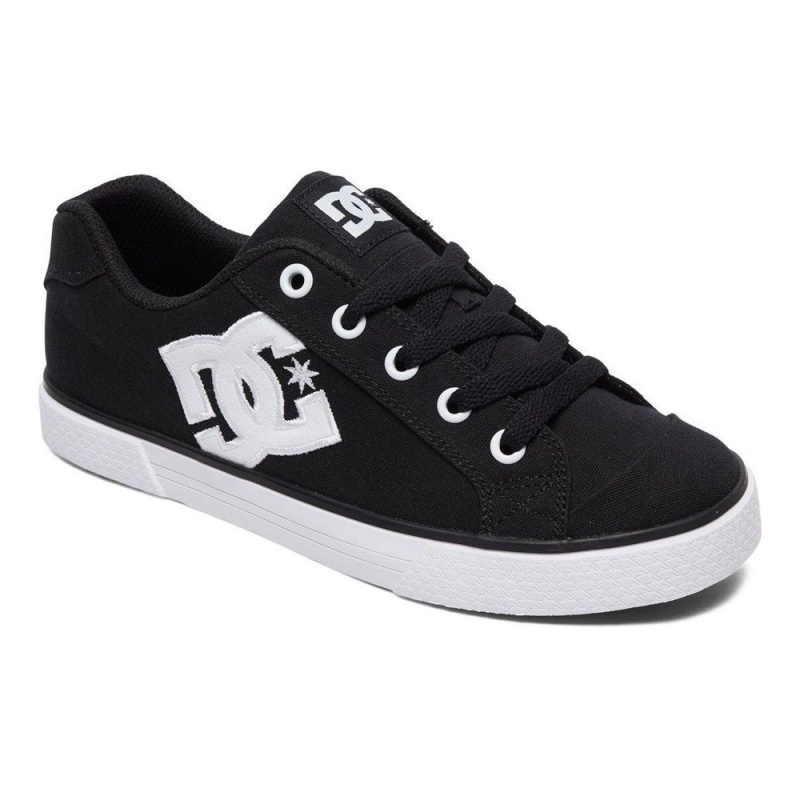 DC Shoes Chelsea TX Schoenen Dames Zwart Wit | EJR56B-436