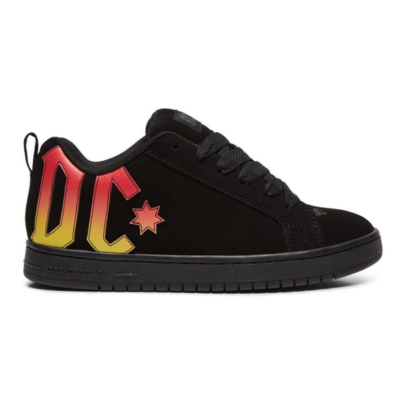 DC Shoes Court Graffik AC/DC Schoenen Heren Zwart | YAV14C-400