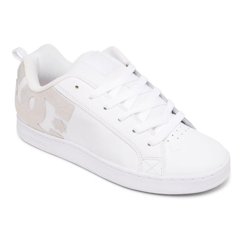 DC Shoes Court Graffik Schoenen Dames Wit Grijs | FUR90U-696