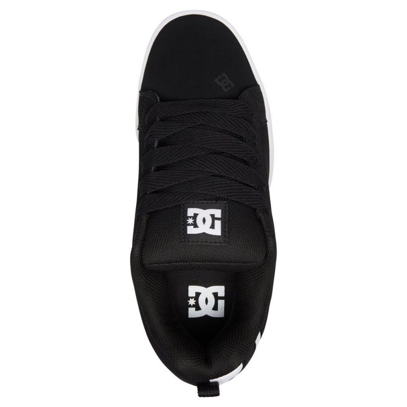 DC Shoes Court Graffik Schoenen Heren Zwart Wit | UXK38Y-460