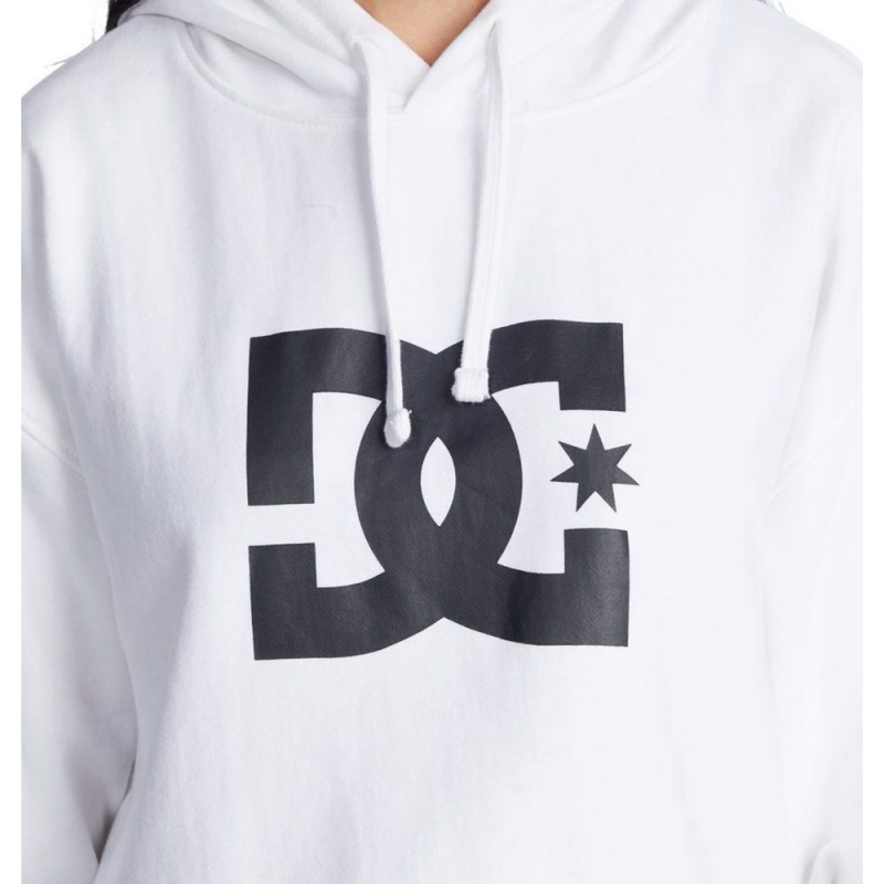 DC Shoes Cropped 2 Hoodie Dames Wit | YZG75Z-575