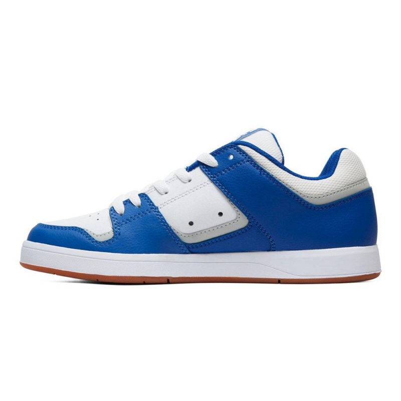 DC Shoes Cure Schoenen Heren Blauw Wit | IBF68K-811