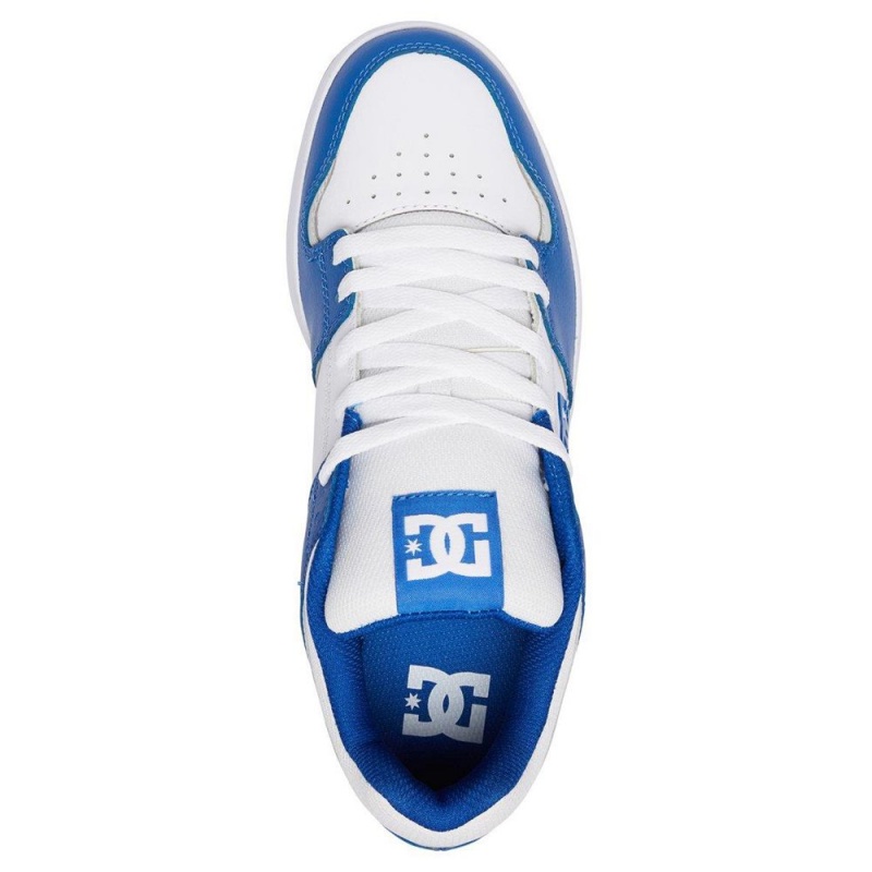 DC Shoes Cure Schoenen Heren Blauw Wit | IBF68K-811