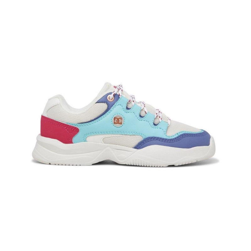 DC Shoes Decel Schoenen Dames Grijs Blauw | ECV34Q-080