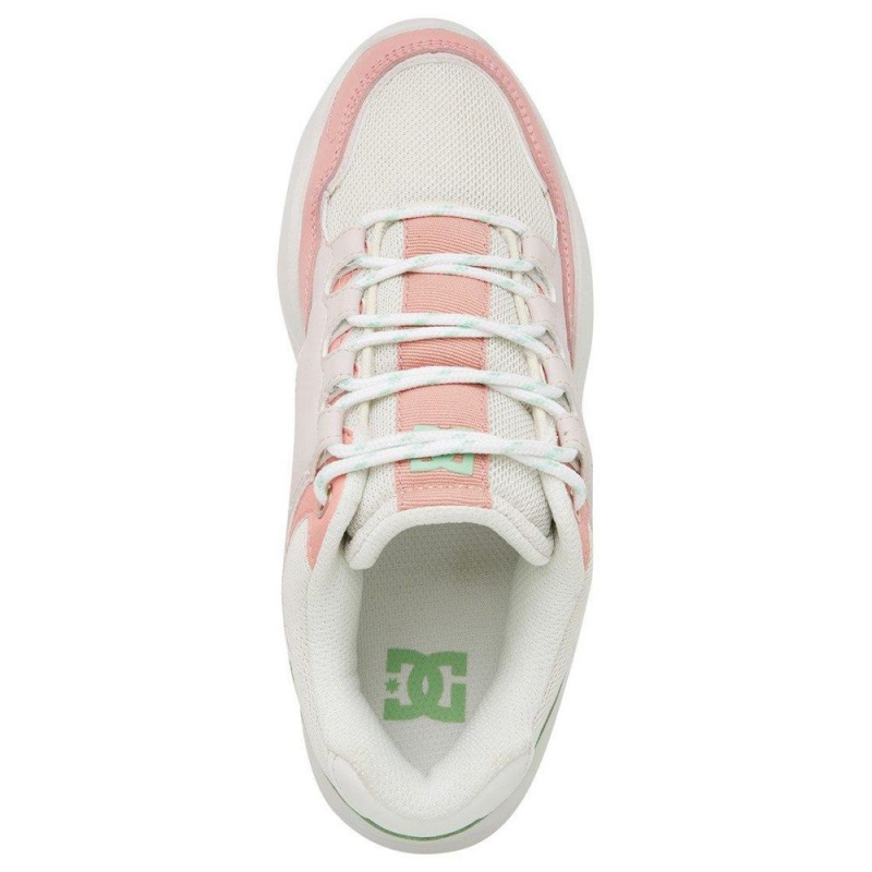 DC Shoes Decel Schoenen Dames Grijs Roze | MFJ82R-066