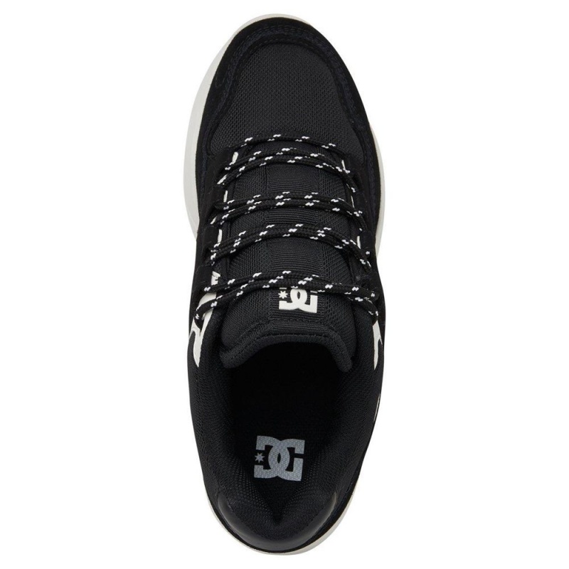 DC Shoes Decel Schoenen Heren Zwart Wit | EWI14N-210