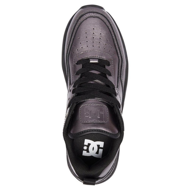 DC Shoes E.Tribeka Platform SE Schoenen Dames Grijs | HMC19G-312