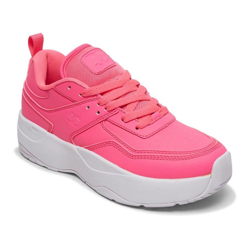 DC Shoes E.Tribeka Platform Schoenen Dames Roze | EOX20X-631