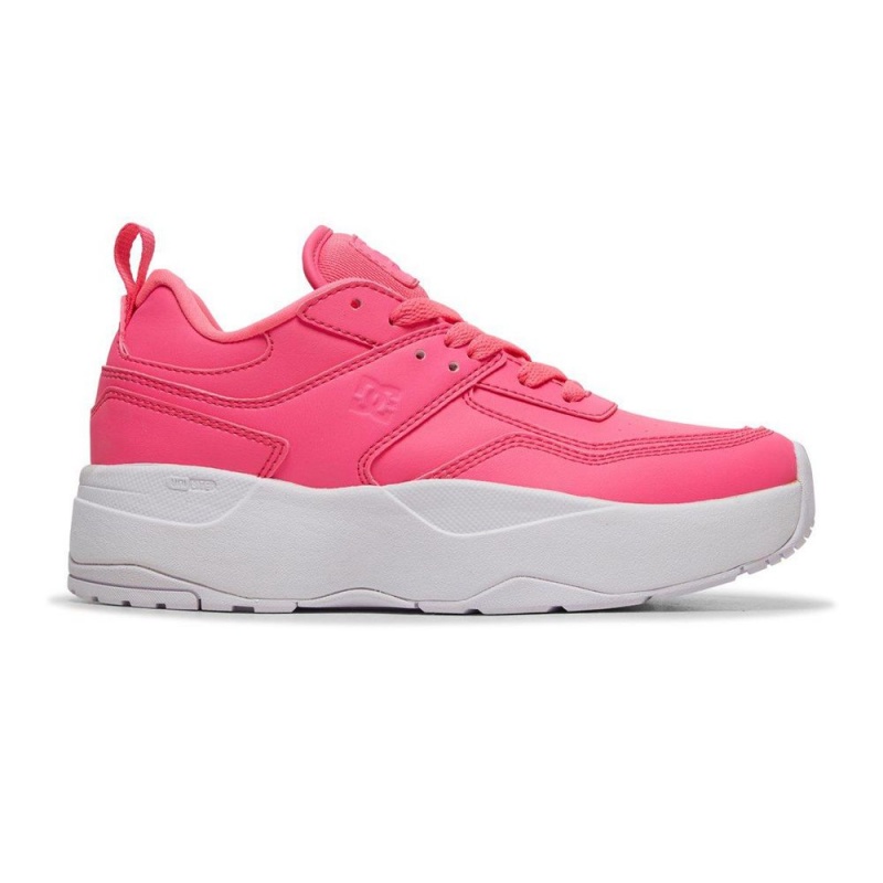 DC Shoes E.Tribeka Platform Schoenen Dames Roze | EOX20X-631