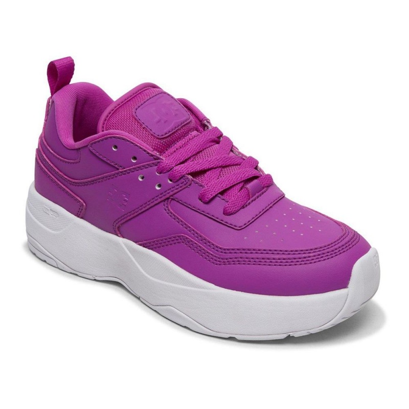 DC Shoes E.Tribeka Platform Schoenen Dames Paars | VAV55U-834