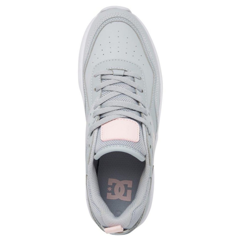 DC Shoes E.Tribeka Platform Schoenen Dames Grijs Roze | QLJ99J-864