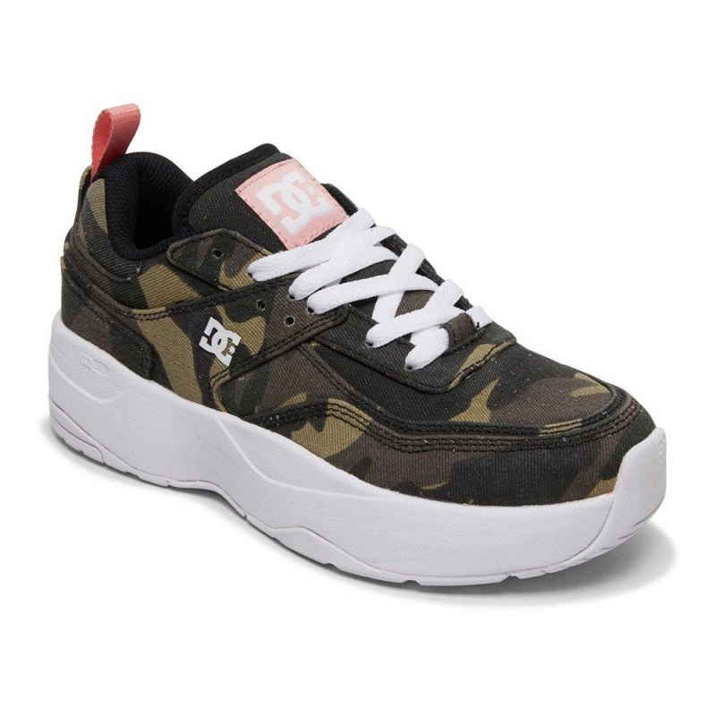 DC Shoes E.Tribeka Platform TX Schoenen Dames Camo | XJR79X-862