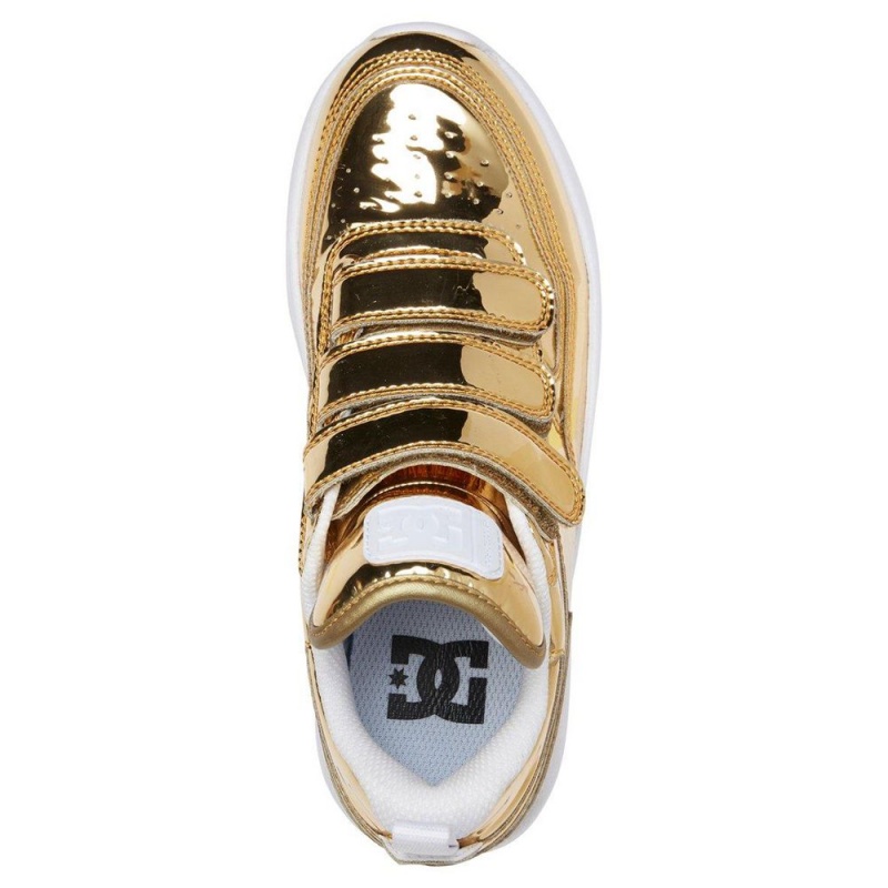 DC Shoes E.Tribeka Platform V LE 3-Riemen Schoenen Dames Goud | DPO47H-165