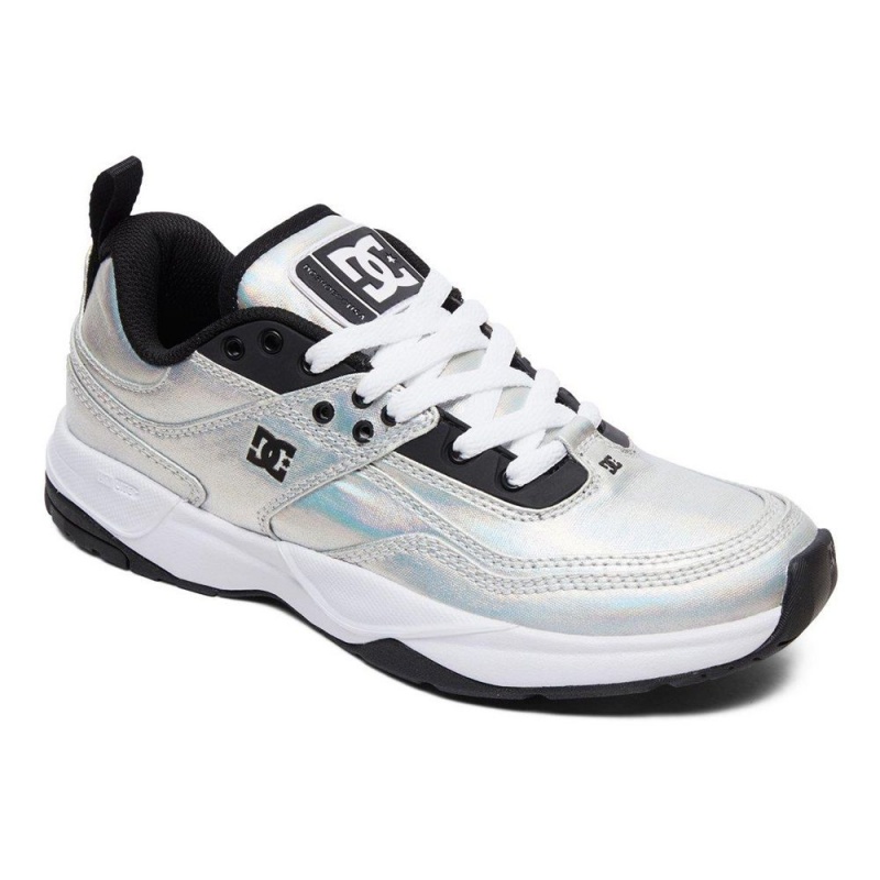 DC Shoes E.Tribeka SE Schoenen Dames Zilver Zwart | EFY74K-450