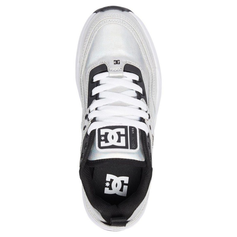 DC Shoes E.Tribeka SE Schoenen Dames Zilver Zwart | EFY74K-450