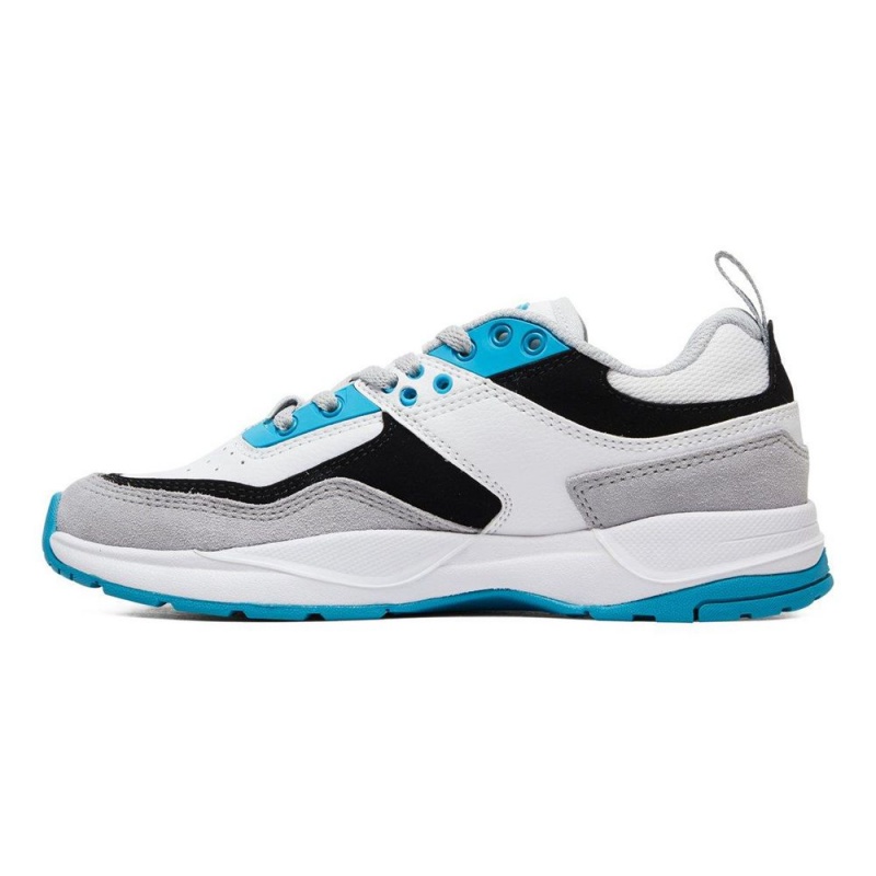 DC Shoes E.Tribeka Schoenen Kinderen Wit Blauw | EHI54O-080