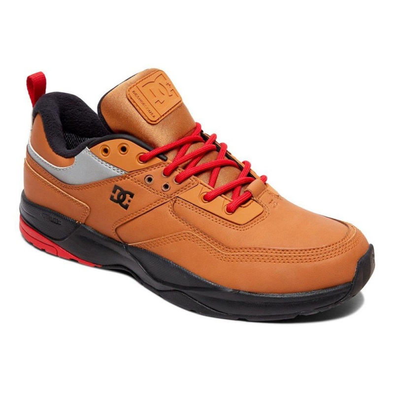 DC Shoes E.Tribeka WNT Winter Leren Schoenen Heren Bruin Grijs | RGI34U-765