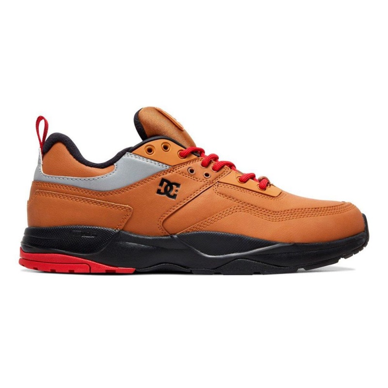 DC Shoes E.Tribeka WNT Winter Leren Schoenen Heren Bruin Grijs | RGI34U-765