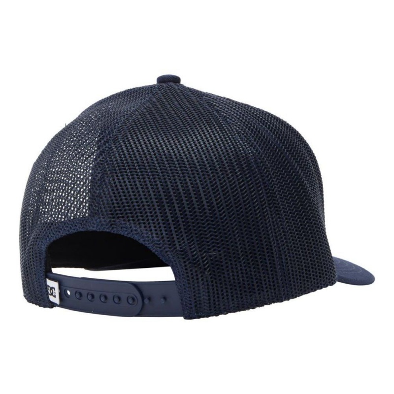 DC Shoes Garage Trucker Hoed Heren Donkerblauw | INY54Q-361