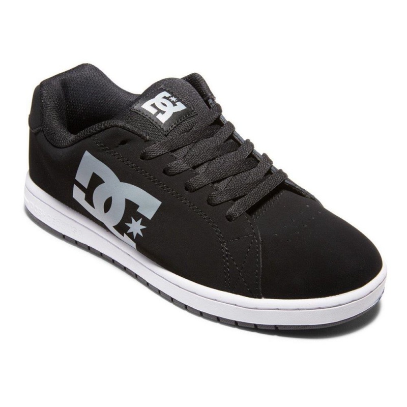 DC Shoes Gaveler Leren Schoenen Heren Zwart Grijs | LNK91F-690