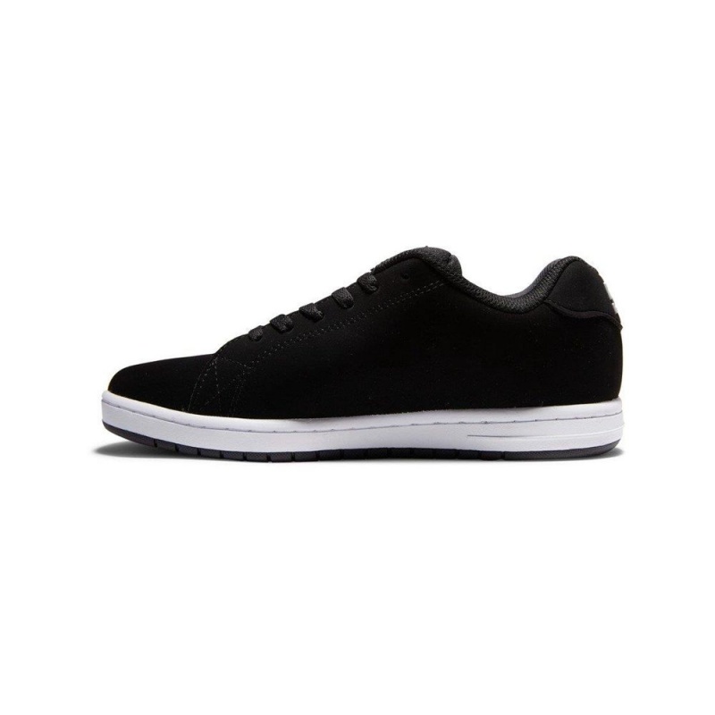 DC Shoes Gaveler Leren Schoenen Heren Zwart Grijs | LNK91F-690