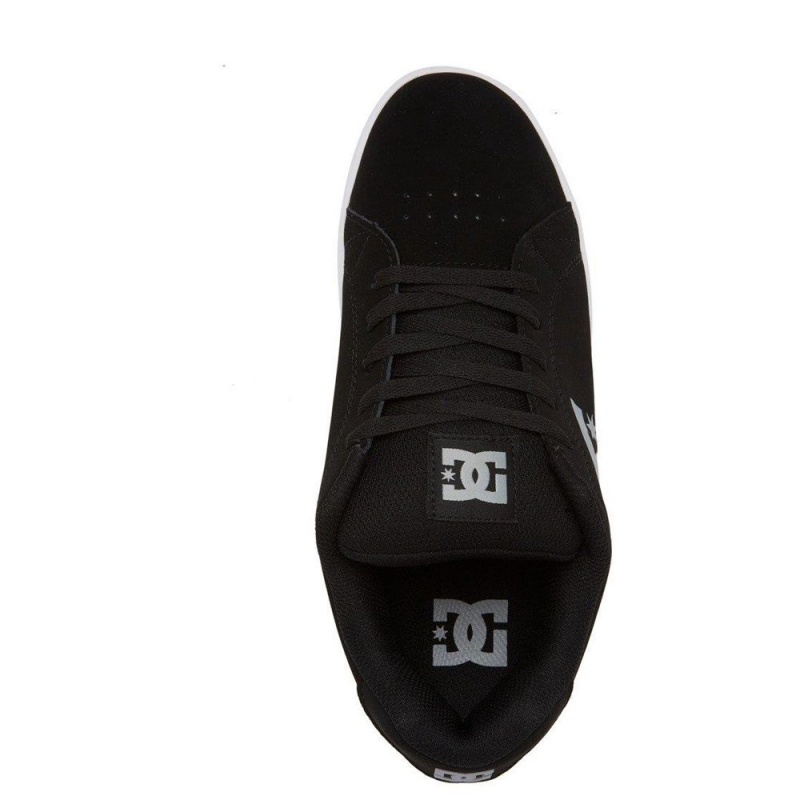 DC Shoes Gaveler Leren Schoenen Heren Zwart Grijs | LNK91F-690