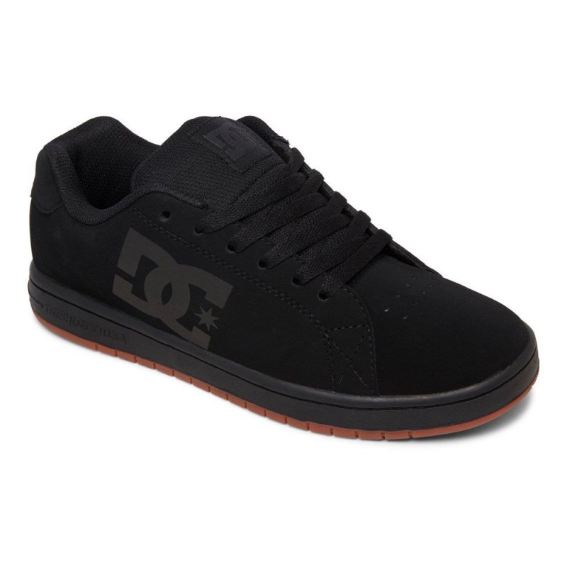 DC Shoes Gaveler Leren Schoenen Heren Zwart | ETX58F-642