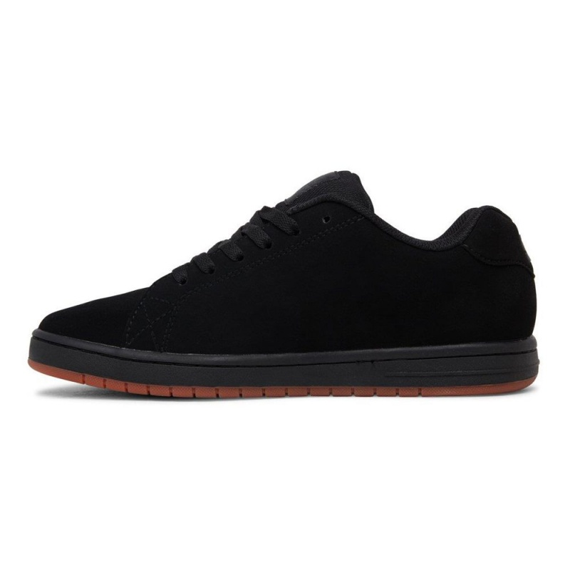 DC Shoes Gaveler Leren Schoenen Heren Zwart | ETX58F-642