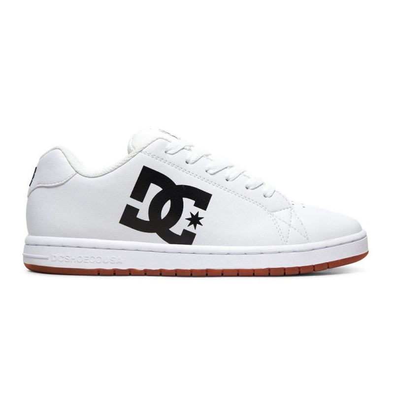 DC Shoes Gaveler Schoenen Heren Wit Zwart | YZS35P-364