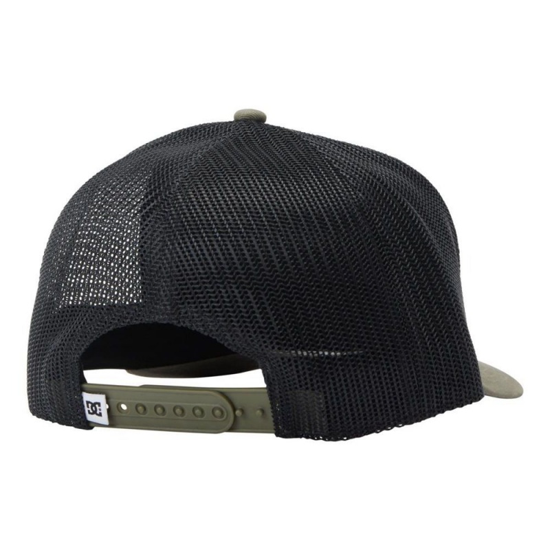 DC Shoes Happy Hour Trucker Hoed Heren Groen | LPG64S-417