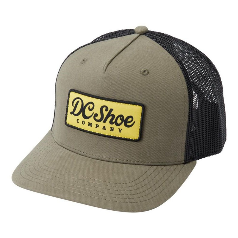 DC Shoes Happy Hour Trucker Hoed Heren Groen | LPG64S-417