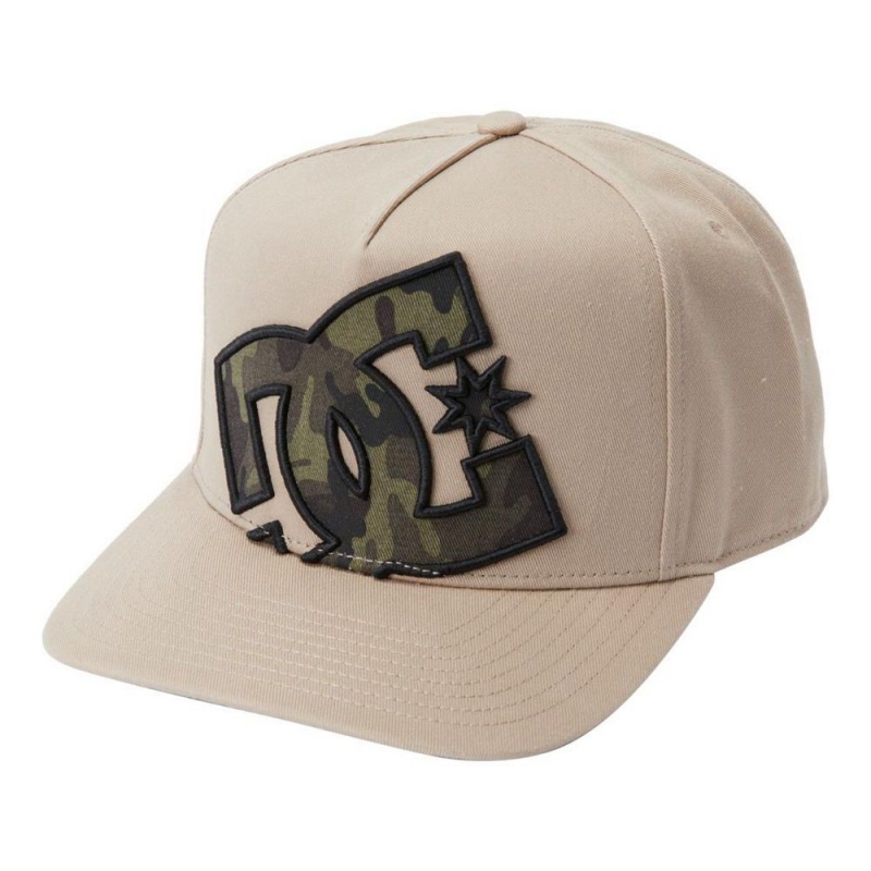 DC Shoes Heardnotts Snapback Hoed Heren Beige | UID34A-159