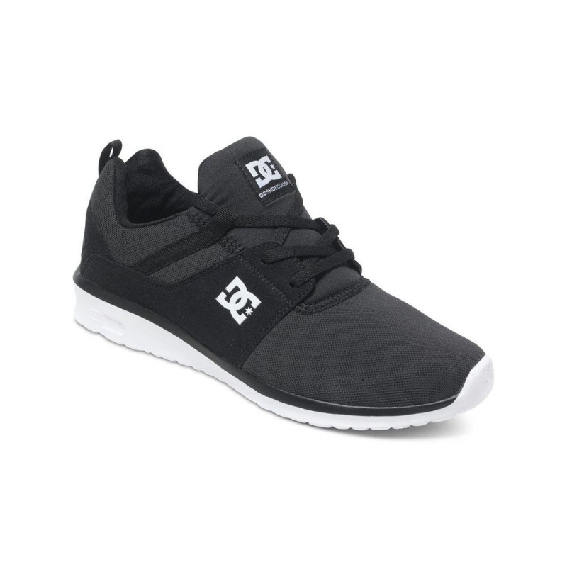 DC Shoes Heathrow Schoenen Dames Zwart Wit | HZB56S-595