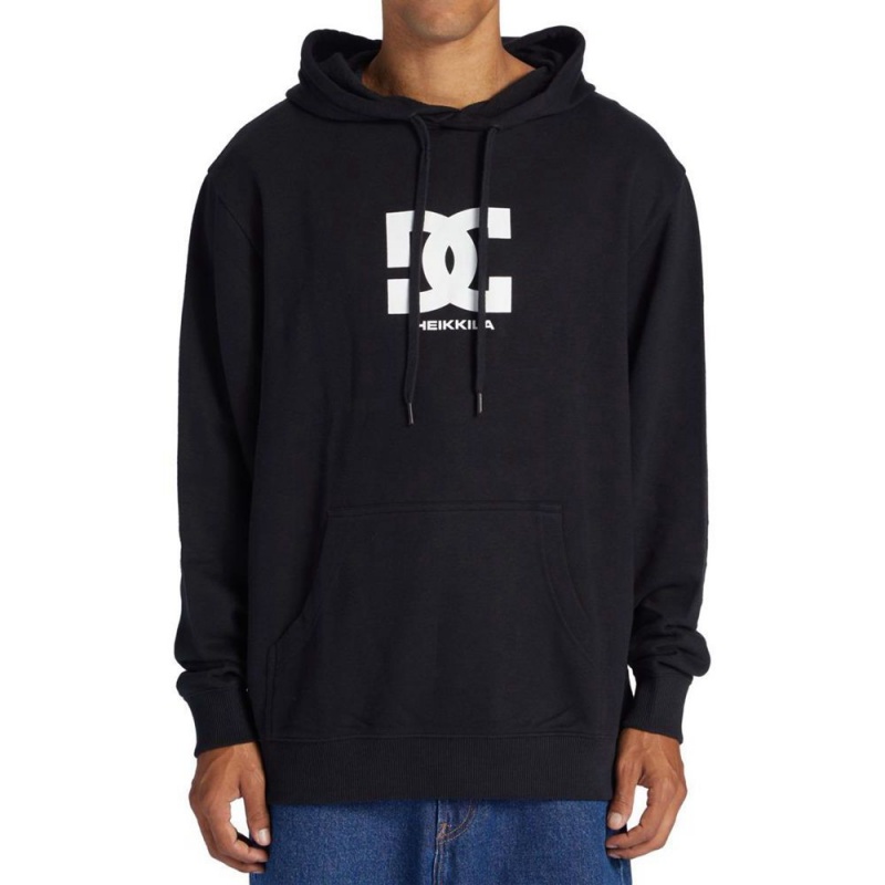 DC Shoes Heikkila Sw 360 Flip Hoodie Heren Zwart | WWE82P-277