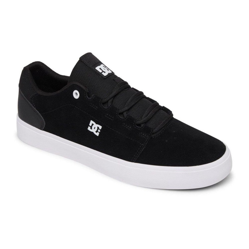 DC Shoes Hyde Leren Schoenen Heren Zwart Wit | XUK34M-676