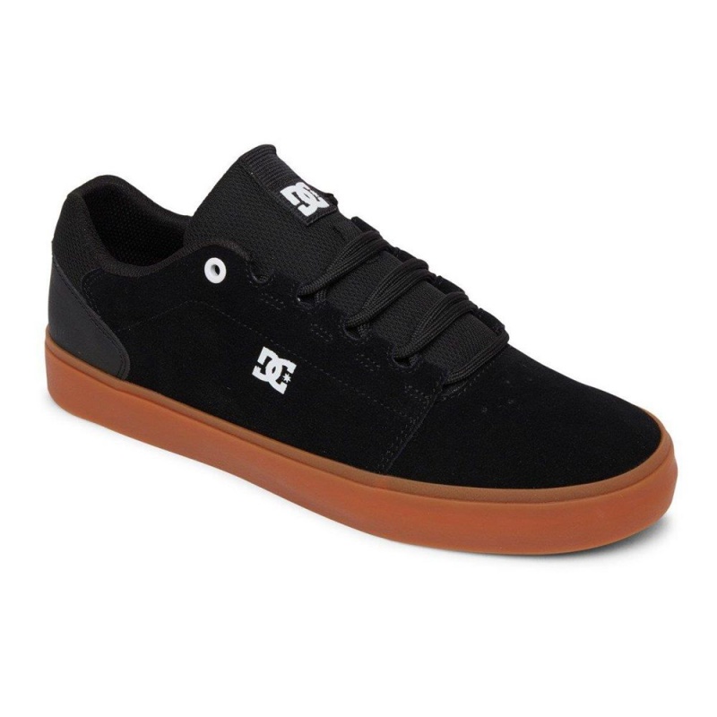 DC Shoes Hyde Leren Schoenen Heren Zwart | YVR06V-532