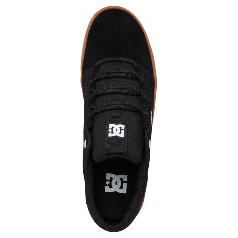 DC Shoes Hyde Leren Schoenen Heren Zwart | YVR06V-532