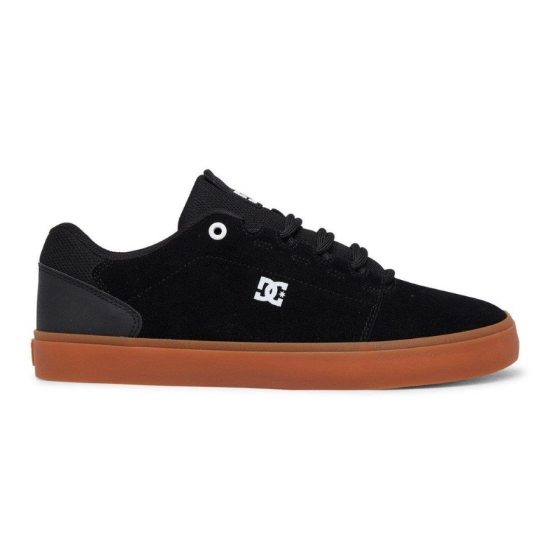 DC Shoes Hyde Leren Schoenen Heren Zwart | YVR06V-532