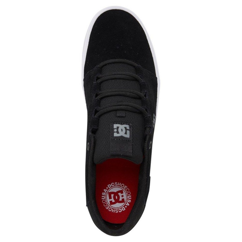 DC Shoes Hyde S Suede Schoenen Heren Zwart Grijs | KFL56Z-044