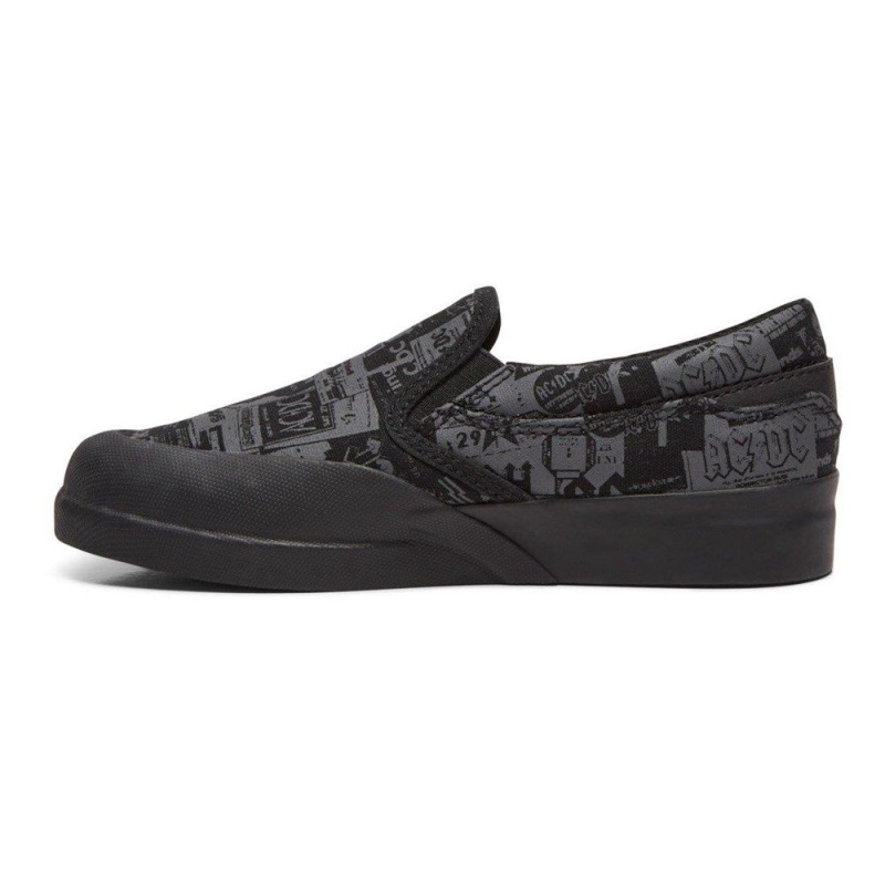 DC Shoes Infinite AC/DC Schoenen Kinderen Zwart Grijs | CTF89J-855