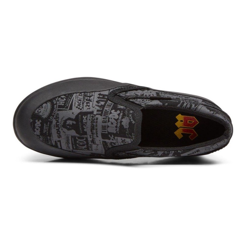 DC Shoes Infinite AC/DC Schoenen Kinderen Zwart Grijs | CTF89J-855