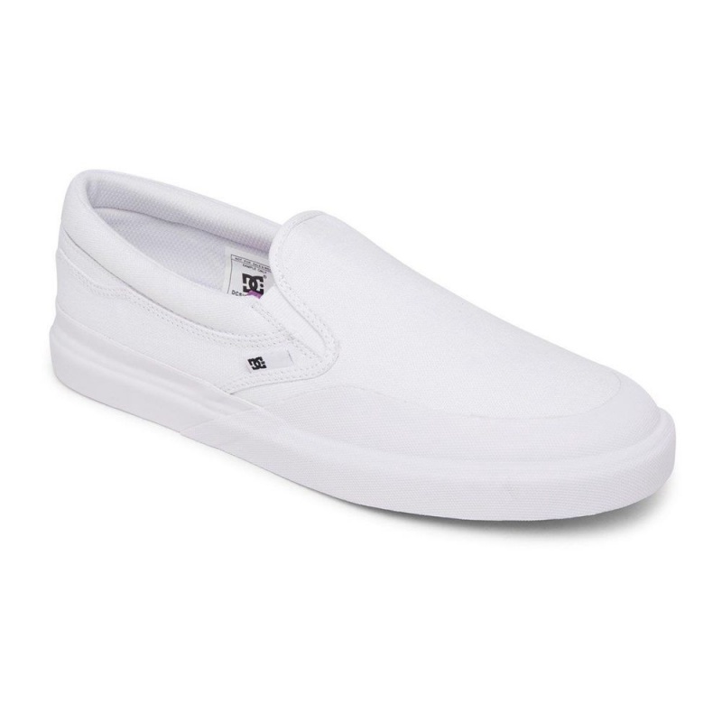 DC Shoes Infinite Leren Slip-On Schoenen Heren Wit | XXV57J-828